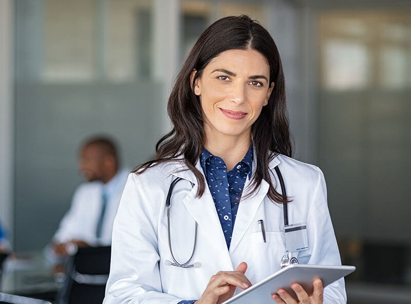 Healthcare provider using the Kno2 communication network platform